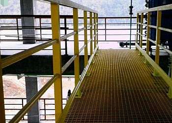 Grade de piso em fibra de vidro Grade de piso em fibra de vidro