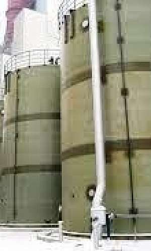Tanque cilíndrico vertical fibra de vidro Tanque cilíndrico vertical fibra de vidro